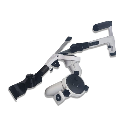 Blitzer-Pro adjustable VR gunstock for Meta Quest 3/3s — precision control