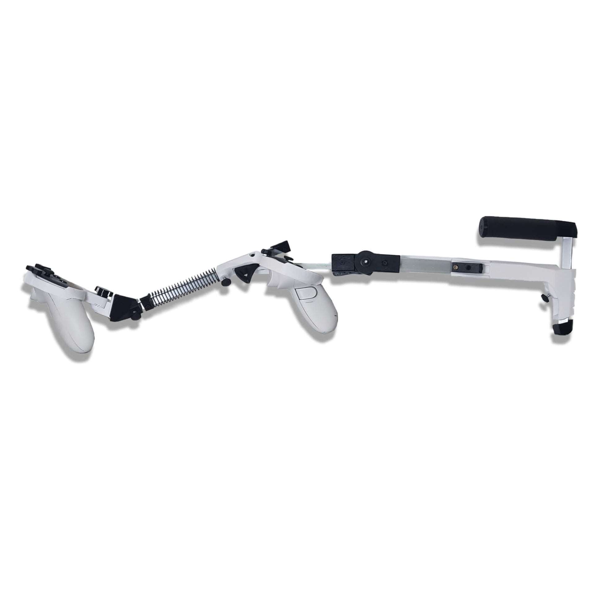 Adjustable VR gunstock for Meta Quest 3/3s extended
