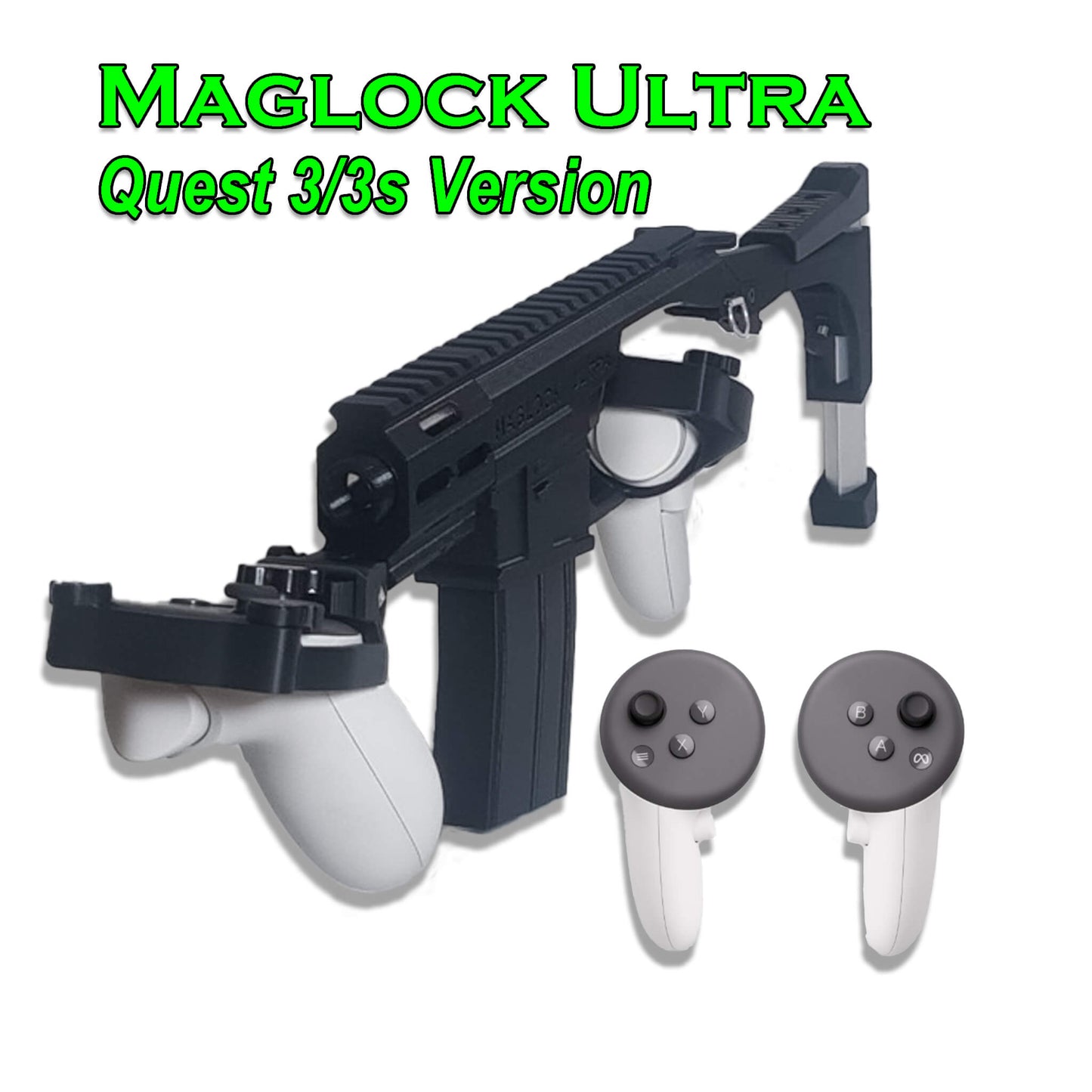 maglock VR gunstock for quest 3 and 3s version
