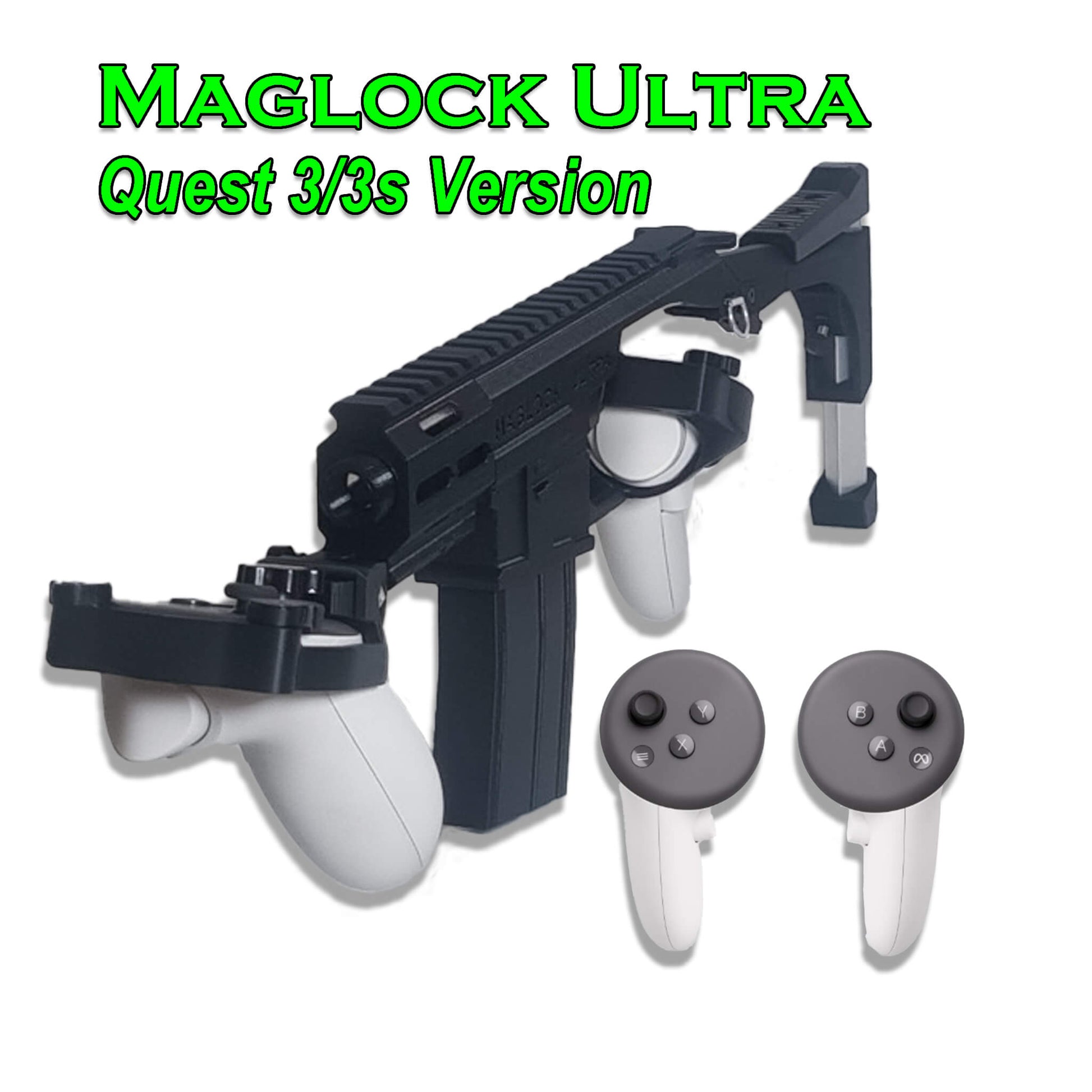 maglock VR gunstock for quest 3 and 3s version
