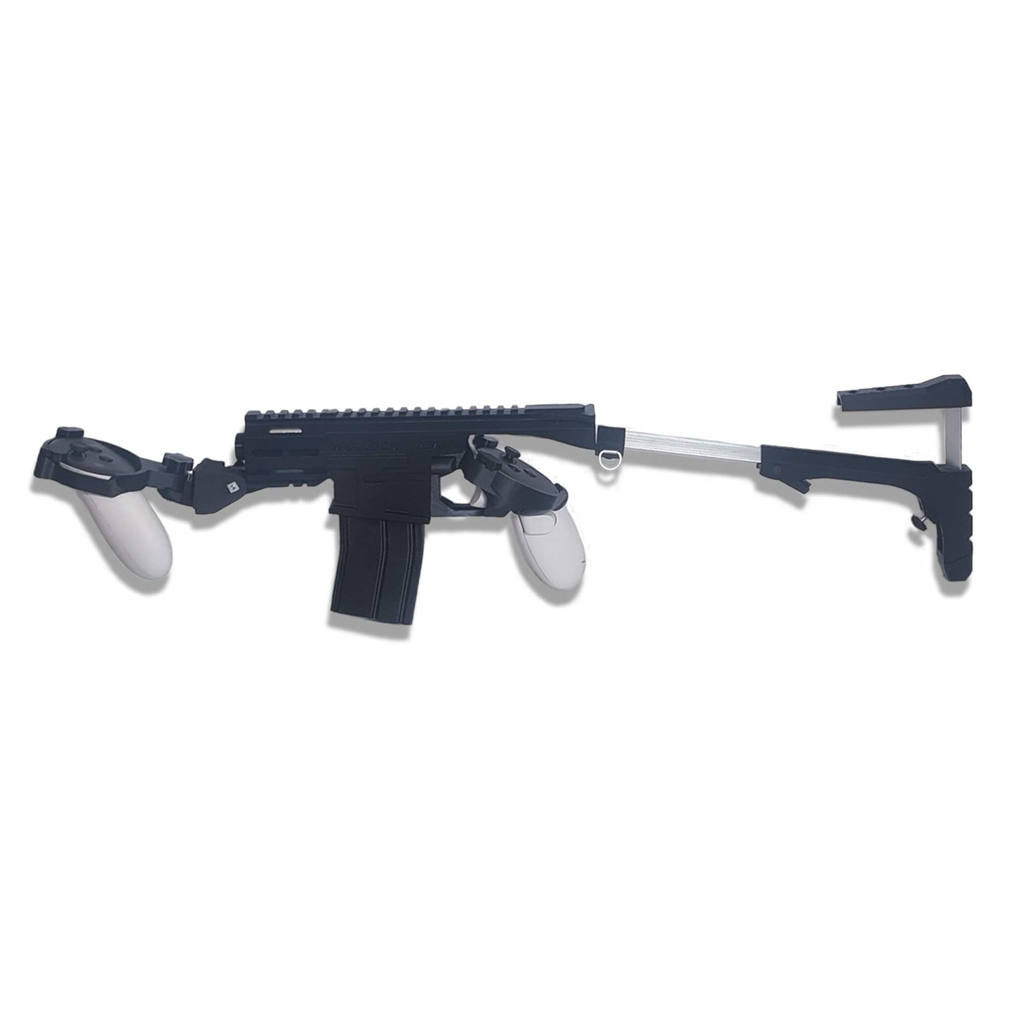 Maglock VR gunstock showing left side view and adjustable cheek riser