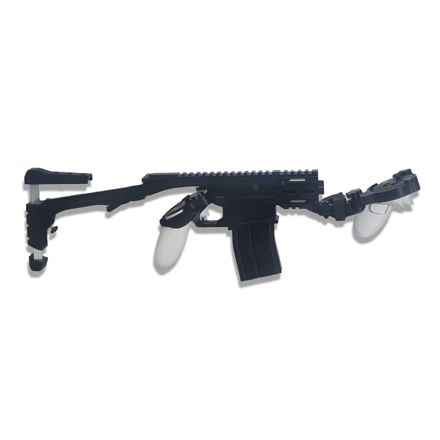 Maglock VR gunstock showing right side view of  adjustment points
